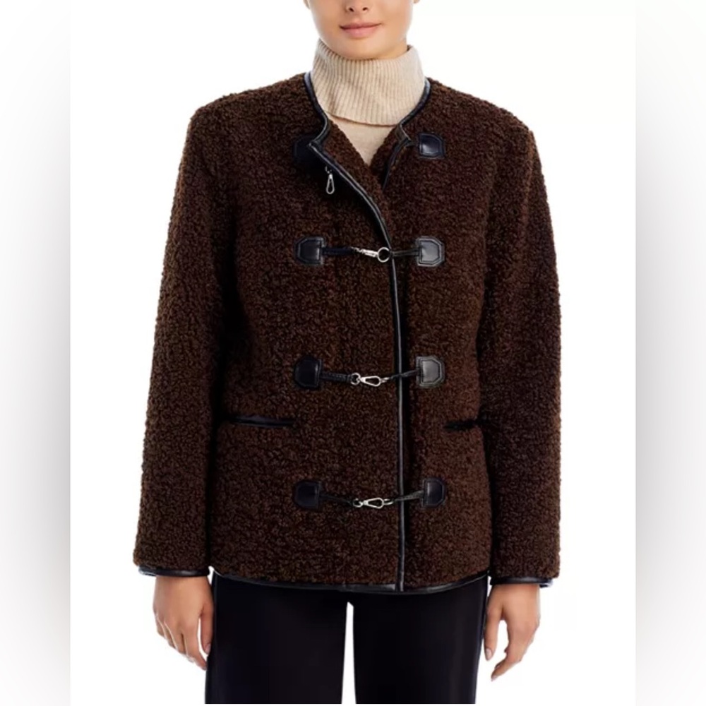 Avec Les Filles Chocolate Teddy Jacket